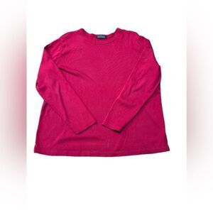 Lauren Ralph Lauren Red Long Sleeve Tee Size 2X